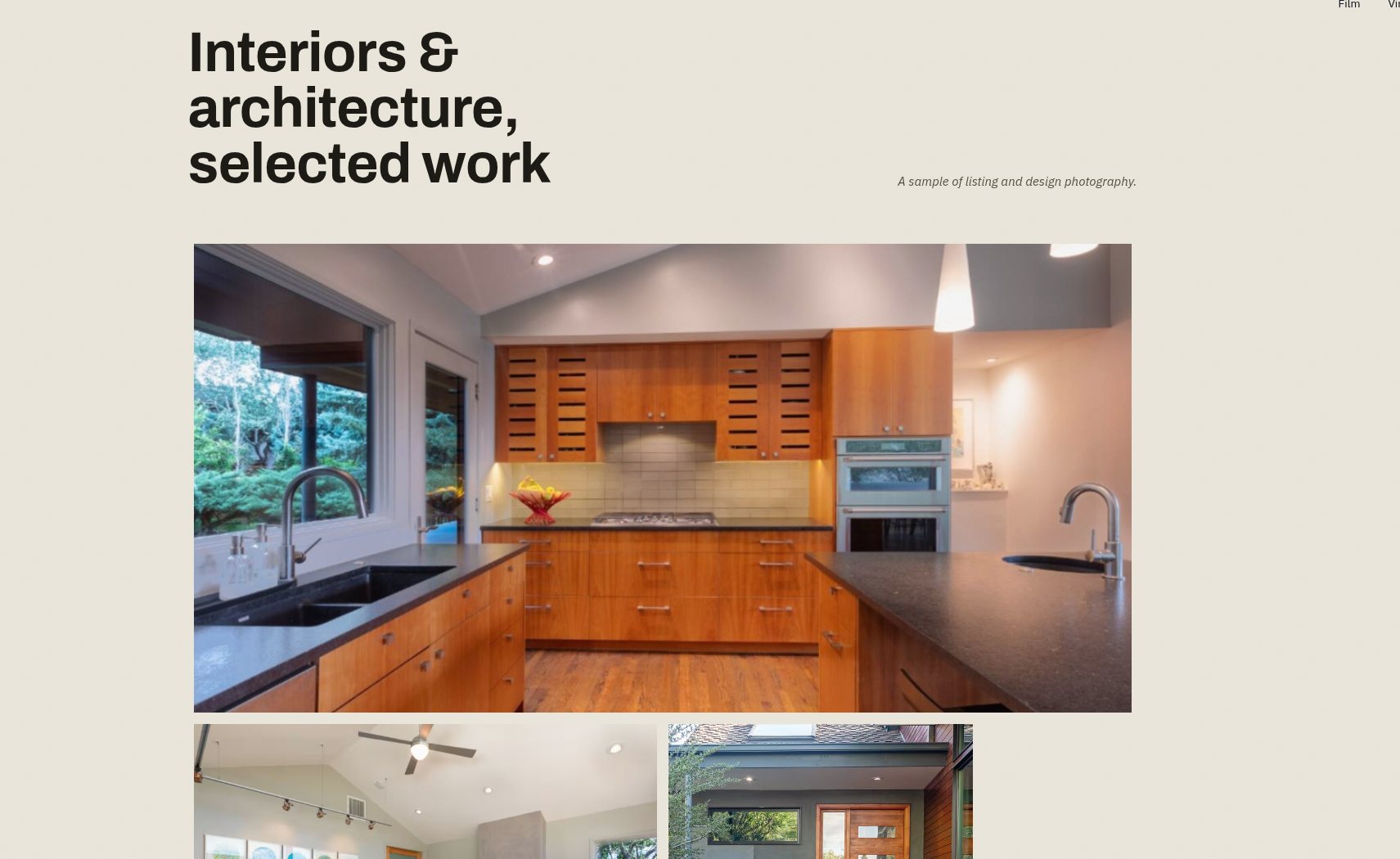 The Volchan Productions architectural and interior photography portfolio